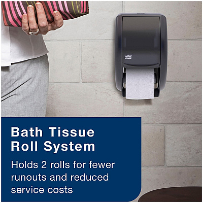 TORK Bath Tissue Roll Twin Dispenser (TRK55TR)