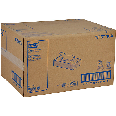 TORK Universal Facial Tissue Flat Box (TRKTF6710A)