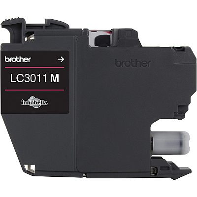 Brother LC3011M Original Standard Yield Inkjet Ink Cartridge - Single Pack - Magenta - 1 Each