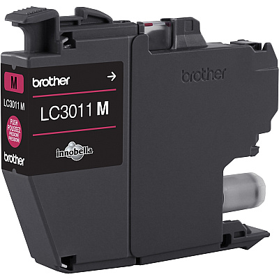 Brother LC3011M Original Standard Yield Inkjet Ink Cartridge - Single Pack - Magenta - 1 Each