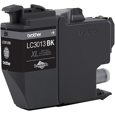 Brother LC3013BK Original High Yield Inkjet Ink Cartridge - Single Pack - Black - 1 Each