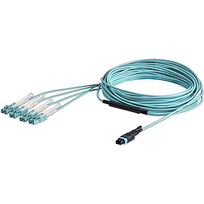 StarTech 10m (30ft) Mtp(f)/pc To 4x Lc/pc Duplex (MPO8LCPL10M)
