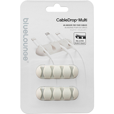 Bluelounge CableDrop Multi Cable Anchor for Multiple Cords (AVTBLUCDMUWH)