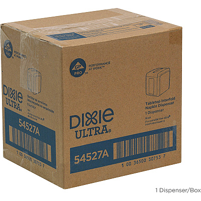 Dixie Ultra Tabletop Interfold Napkin Dispenser (GPC54527A)