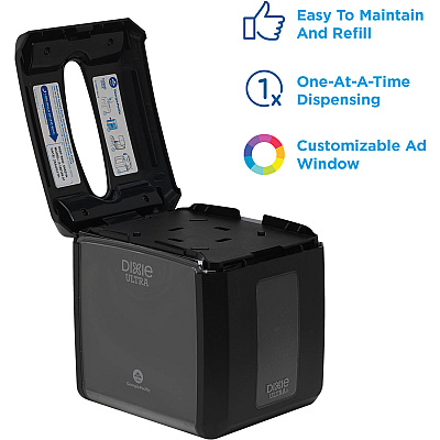 Dixie Ultra Tabletop Interfold Napkin Dispenser (GPC54527A)