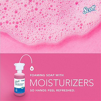 Scott Foam Hand Soap with Moisturizers (KCC11280)