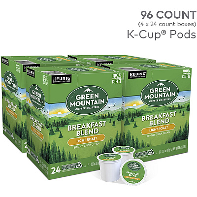 Green Mountain Coffee Roasters K-Cup Breakfast Blend Coffee (GMT6520CT)
