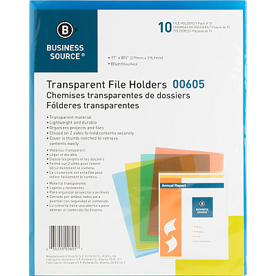 Business Source Letter File Sleeve (BSN00605)