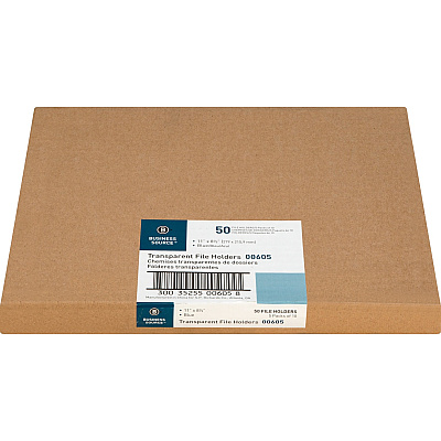 Business Source Letter File Sleeve (BSN00605BX)