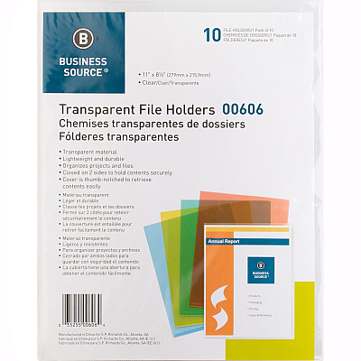 Business Source Letter File Sleeve (BSN00606)