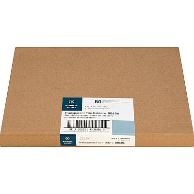 Business Source Letter File Sleeve (BSN00606BX)