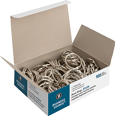 Business Source Standard Book Rings (BSN01436BD)