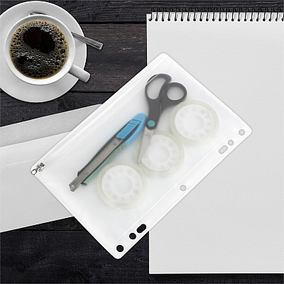 Business Source Punched Economy Binder Pocket (BSN01606)