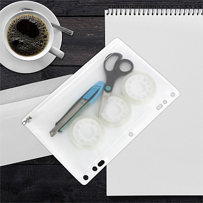 Business Source Punched Economy Binder Pocket (BSN01606BX)