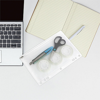 Business Source Punched Economy Binder Pocket (BSN01606BX)