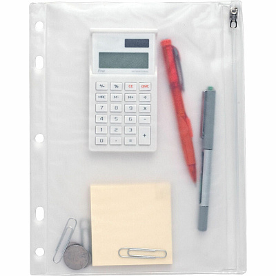 Business Source Punched Economy Binder Pocket (BSN01607)