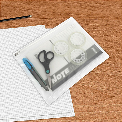 Business Source Punched Economy Binder Pocket (BSN01607BX)