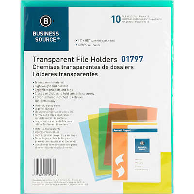 Business Source Letter File Sleeve (BSN01797)
