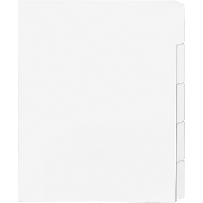 Business Source Tab Printer Economy Index Dividers (BSN21000)
