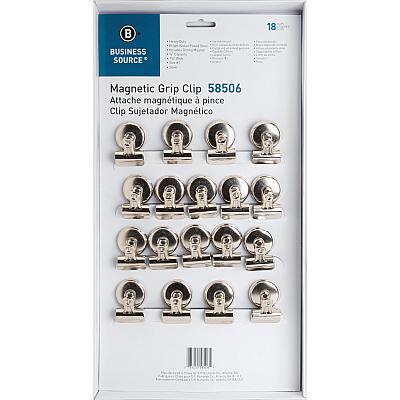 Business Source Magnetic Grip Clips Pack (BSN58506)
