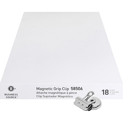 Business Source Magnetic Grip Clips Pack (BSN58506BD)