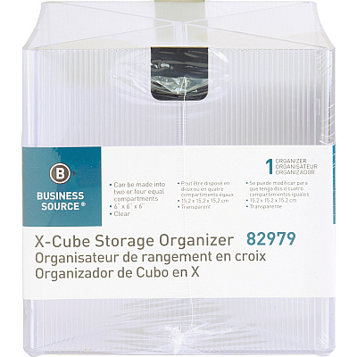 Business Source X-Cube Storage Organizer (BSN82979)