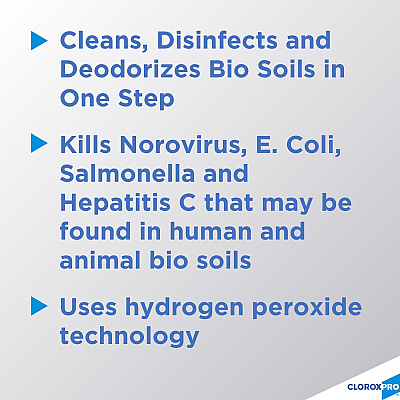 CloroxPro Disinfecting Bio Stain & Odor Remover Spray (CLO31903EA)