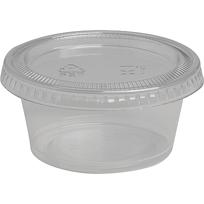 Dixie 2 oz Souffle Cups by GP Pro (DXEPP20CLEAR)
