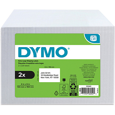 DYMO LabelWriter 4XL Label Printer Label Roll (DYM2026405)