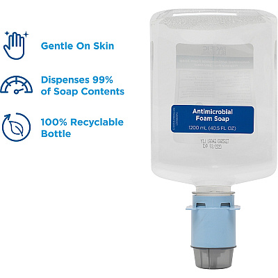 Pacific Blue Ultra Antimicrobial Foam Soap Automated Touchless Dispenser Refills (GPC43822)