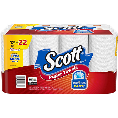 Scott Choose-A-Sheet Paper Towels - Mega Rolls (KCC38869)