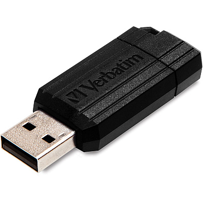 Verbatim 32GB PinStripe USB Flash Drive - Business 10pk - Black (VER70062)