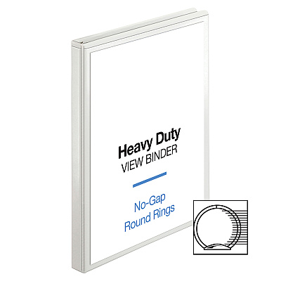 Business Source Round-ring View Binder (BSN19551)