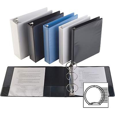Business Source Round-ring View Binder (BSN19552)