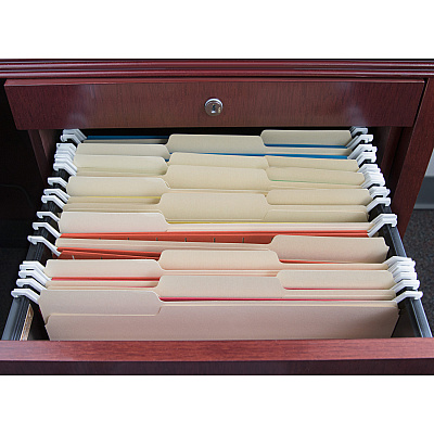 Business Source 1/3 Tab Cut Letter Recycled Classification Folder (BSN211113)