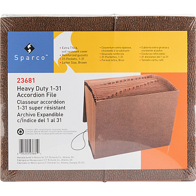 Business Source Letter Recycled Expanding File (BSN23681)