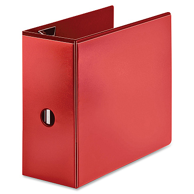 Business Source Red D-ring Binder (BSN26984)