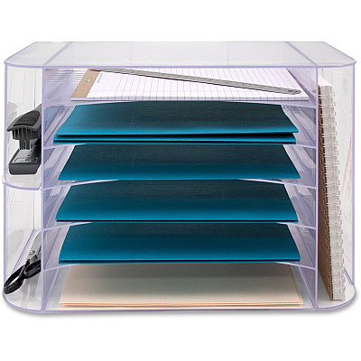 Business Source 6-tray Jumbo Desk Sorter (BSN86880)
