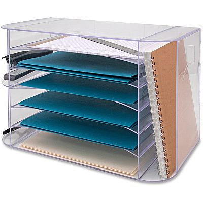 Business Source 6-tray Jumbo Desk Sorter (BSN86880)