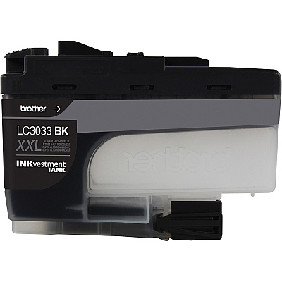Brother Genuine LC3033BK Single Pack Super High-yield Black INKvestment Tank Ink Cartridge