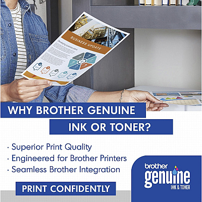 Brother Genuine TN-223C Standard Yield Cyan Toner Cartridge