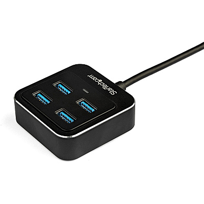 StarTech 4 Port Usb C Hub 10gbps - 4x Usb Type-a (HB31C4AB)