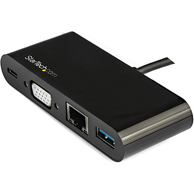 StarTech Usb C Multiport Adapter Vga/pd/usb-a/gbe (DKT30CVAGPD)