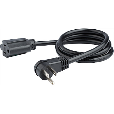 StarTech 3ft Power Extension Cord 5-15p To 5-15r (PAC101R3)
