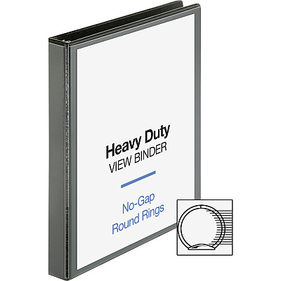 Business Source Heavy-duty View Binder (BSN19600)