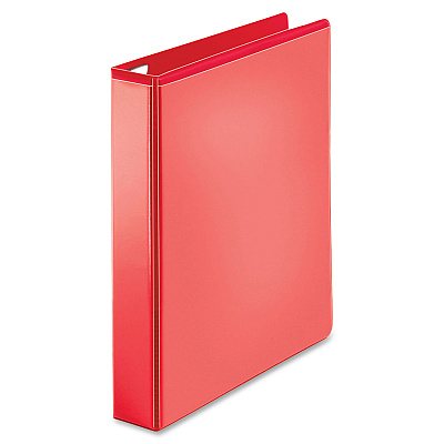 Business Source Red D-ring Binder (BSN26980)