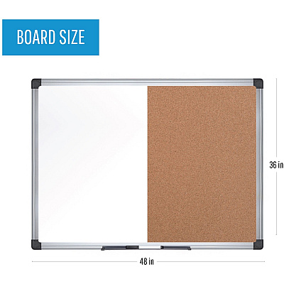 MasterVision Dry-erase Combo Board (BVCXA0502170)