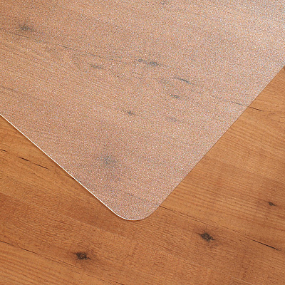 Ecotex Enhanced Polymer Rectangular Chair Mat with Anti-Slip Backing for Hard Floors - 30" x 48" (FLRECO123048AEP)