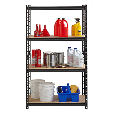Lorell Iron Horse 2300 lb Capacity Riveted Shelving (LLR59696)