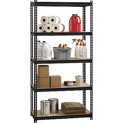 Lorell Iron Horse 2300 lb Capacity Riveted Shelving (LLR59697)